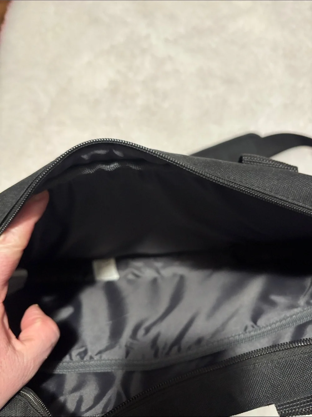 HP Black Laptop Briefcase with Shoulder Strap